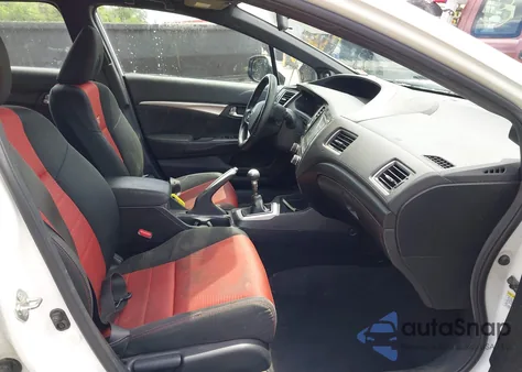 2015 Honda Civic Si z USA, uszkodzony, nr VIN 2HGFB6E55FH709153